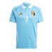 Camiseta Bélgica Kevin De Bruyne #7 Segunda Equipación Replica Eurocopa 2024 mangas cortas